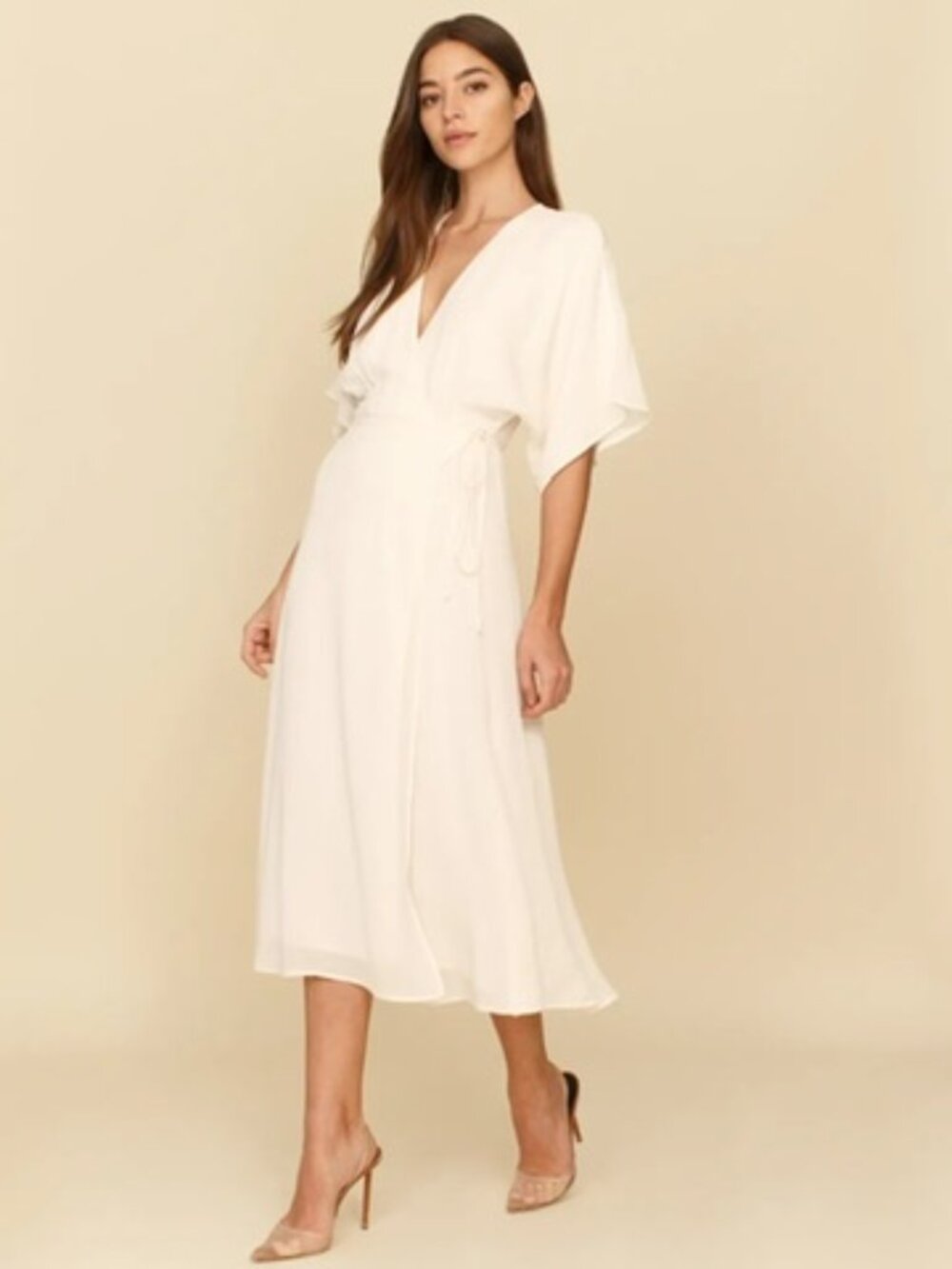 EUC Reformation Karen Wrap Dress